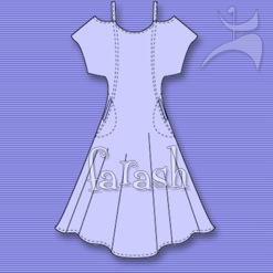 FARASH BUTTERFLY DRESS