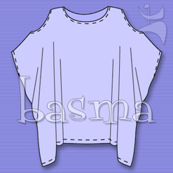 BASMA OPEN-SHOULDER TOP