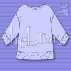 HEBRON BORDER TEE TOP